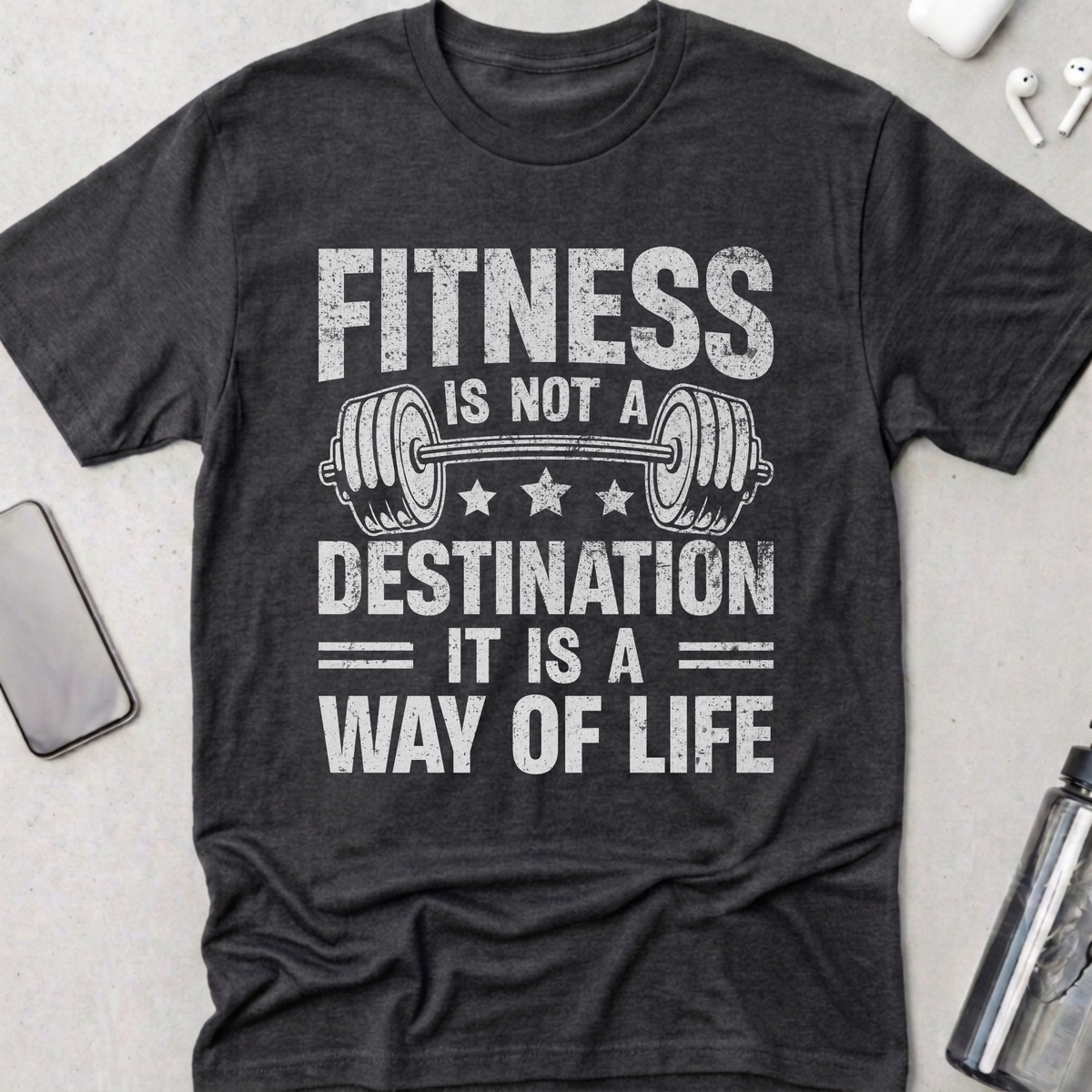 Fitness Is Not A Destination T-Shirt