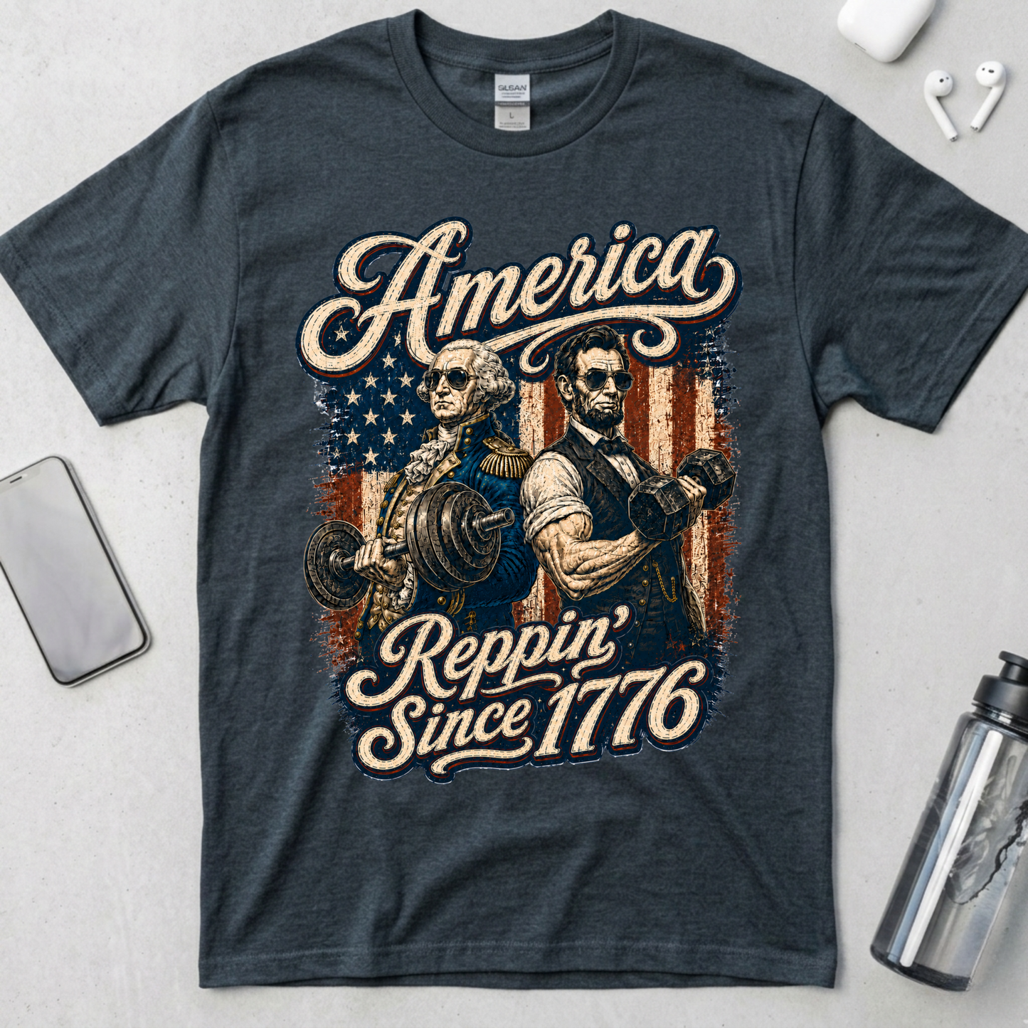 America Reppin' Since 1776 T-Shirt