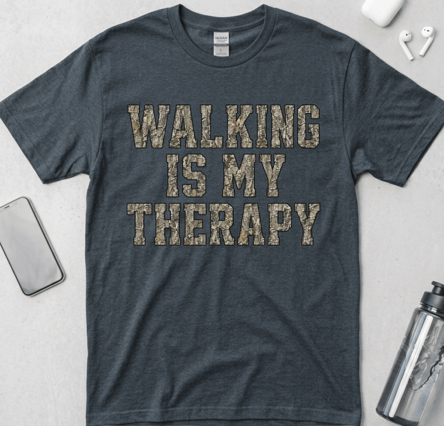 Walking Is My Therapy T-Shirt