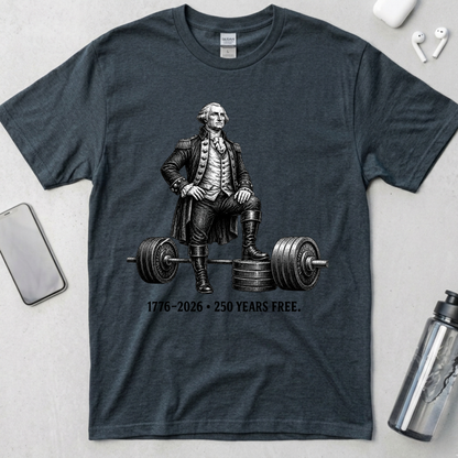 Washington Barbell Hero Pose T-Shirt