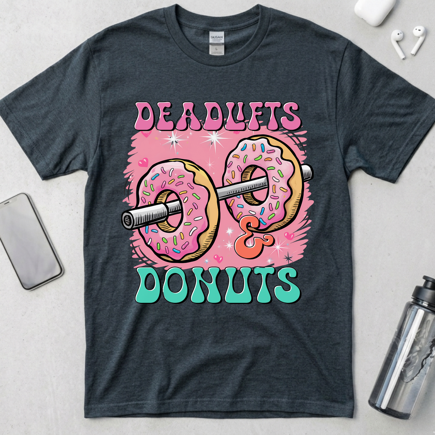 Deadlifts & Donuts T-Shirt