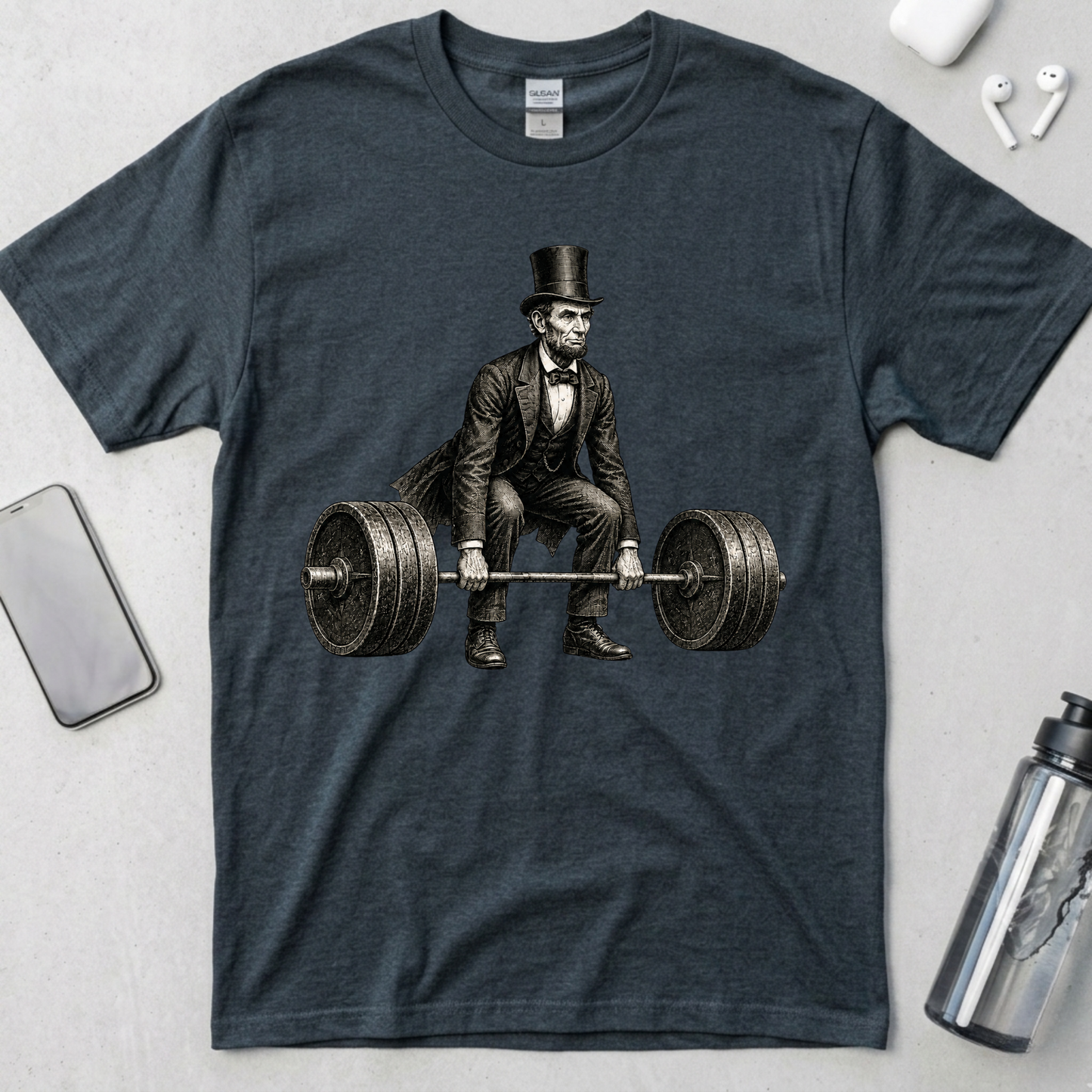 Honest Abe Heavy Deadlift T-Shirt
