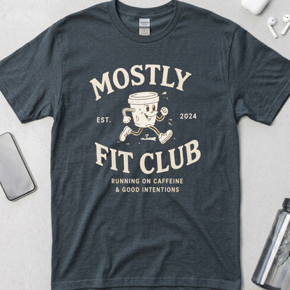 Mostly Fit Coffee Club T-Shirt