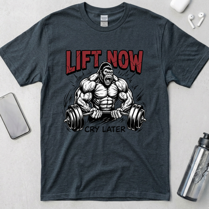 Lift Now Cry Later T-Shirt