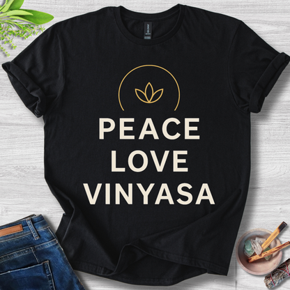 Peace Love Vinyasa T-Shirt