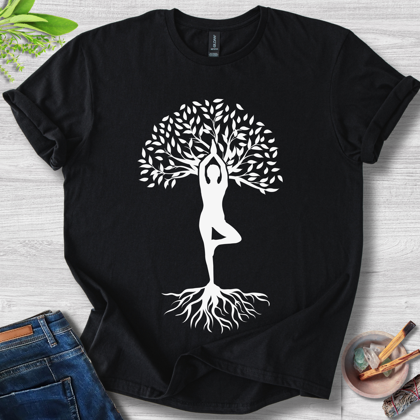 Tree of Balance Unisex Softstyle T-Shirt