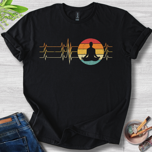 Heartbeat Zen Unisex Softstyle T-Shirt