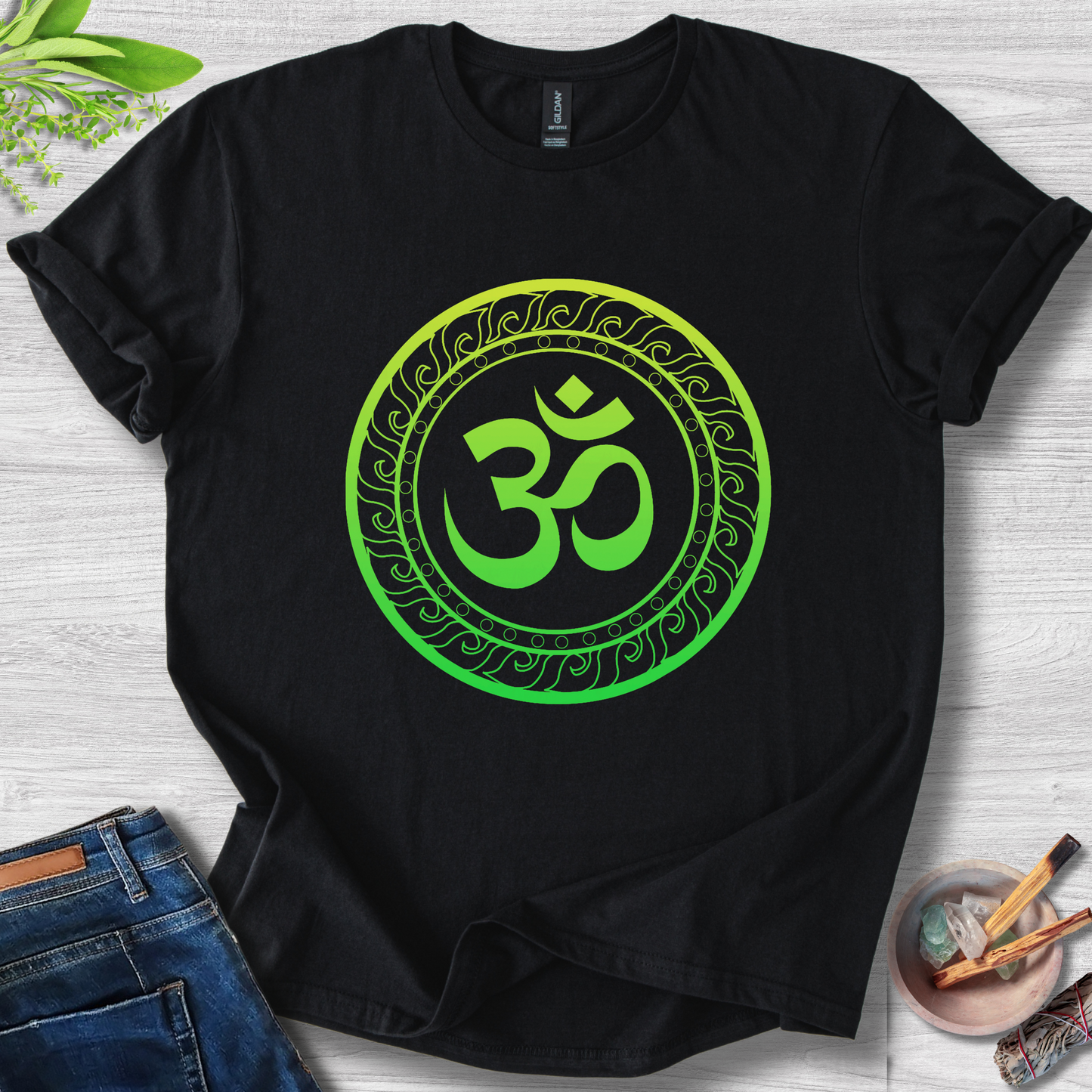 Eternal Om Unisex Softstyle T-Shirt