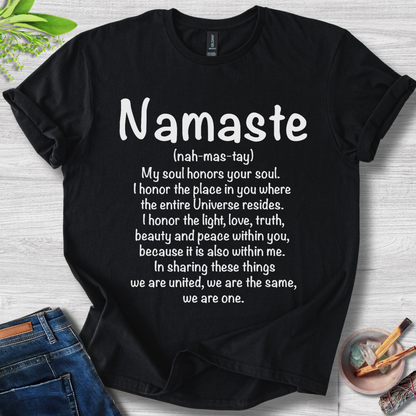 Namaste Soul Connection Unisex Softstyle T-Shirt