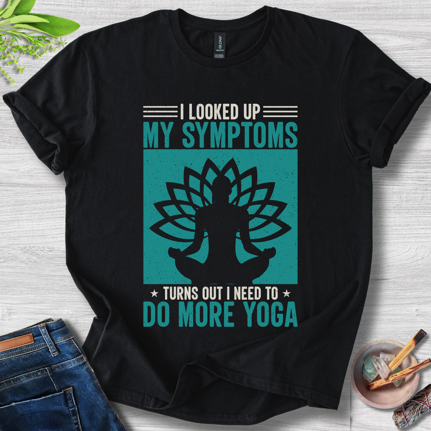 Yoga Is the Cure Unisex Softstyle T-Shirt