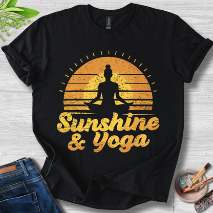 Sunshine & Yoga Unisex Softstyle T-Shirt