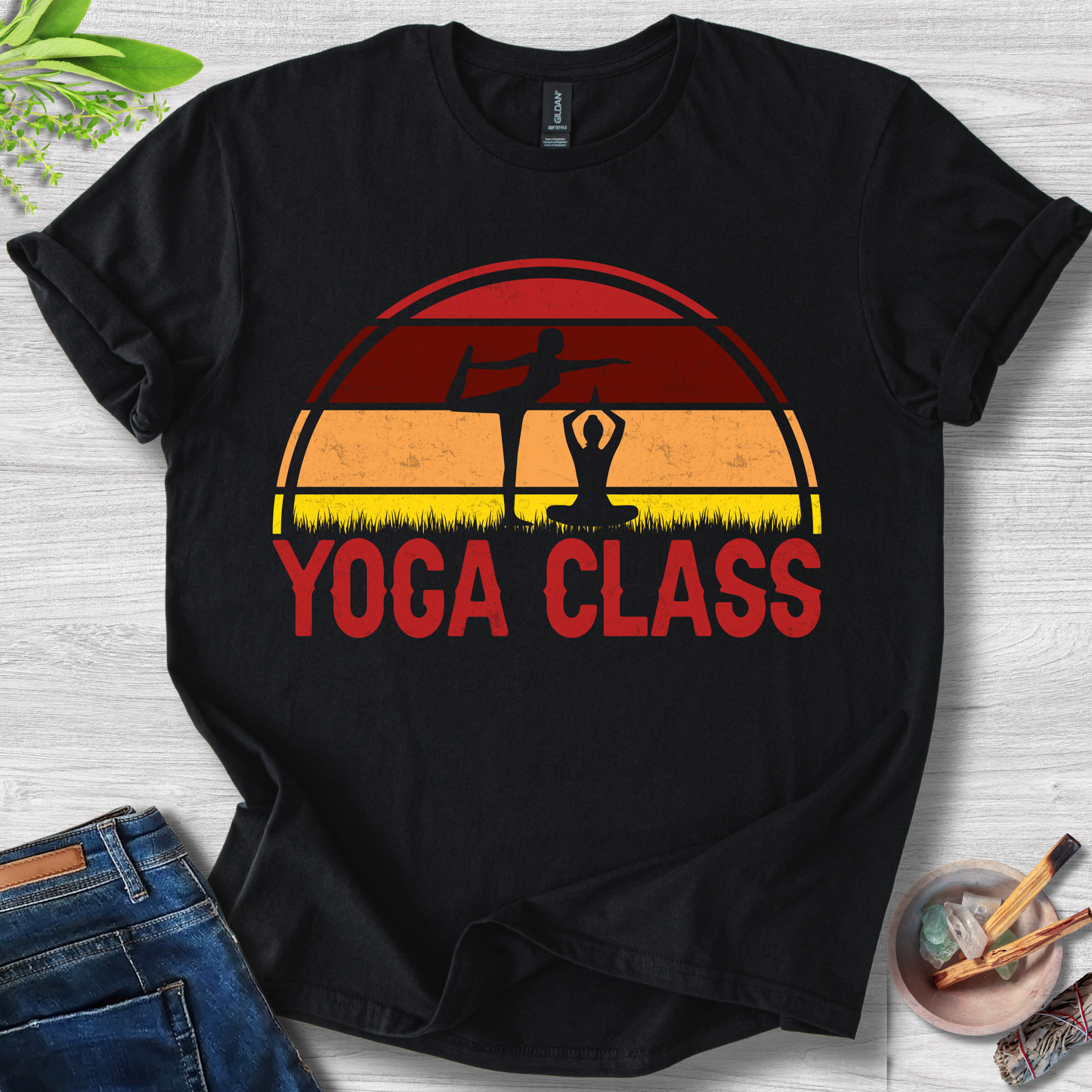 Yoga Class Unisex Softstyle T-Shirt