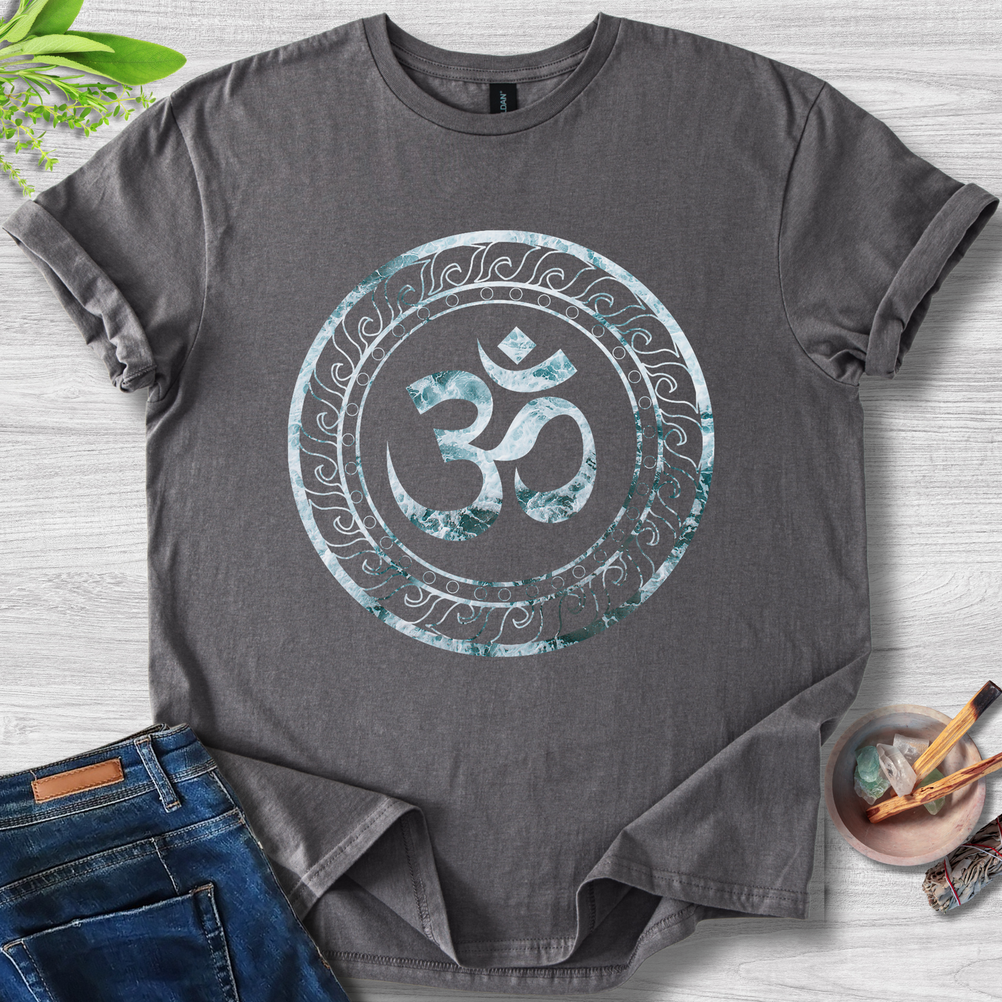 Zen Om Mandala Unisex Softstyle T-Shirt