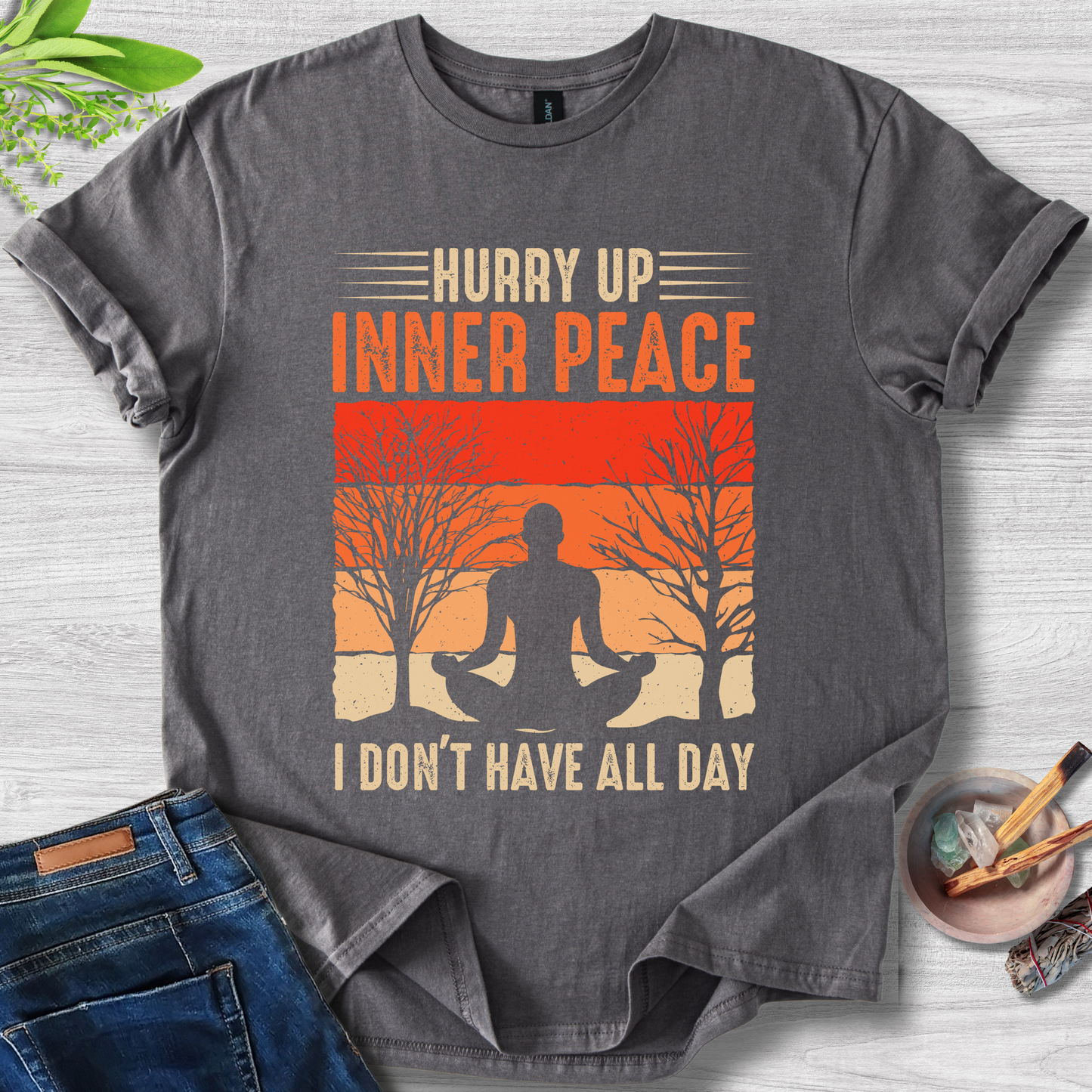 Impatient Inner Peace Unisex Softstyle T-Shirt