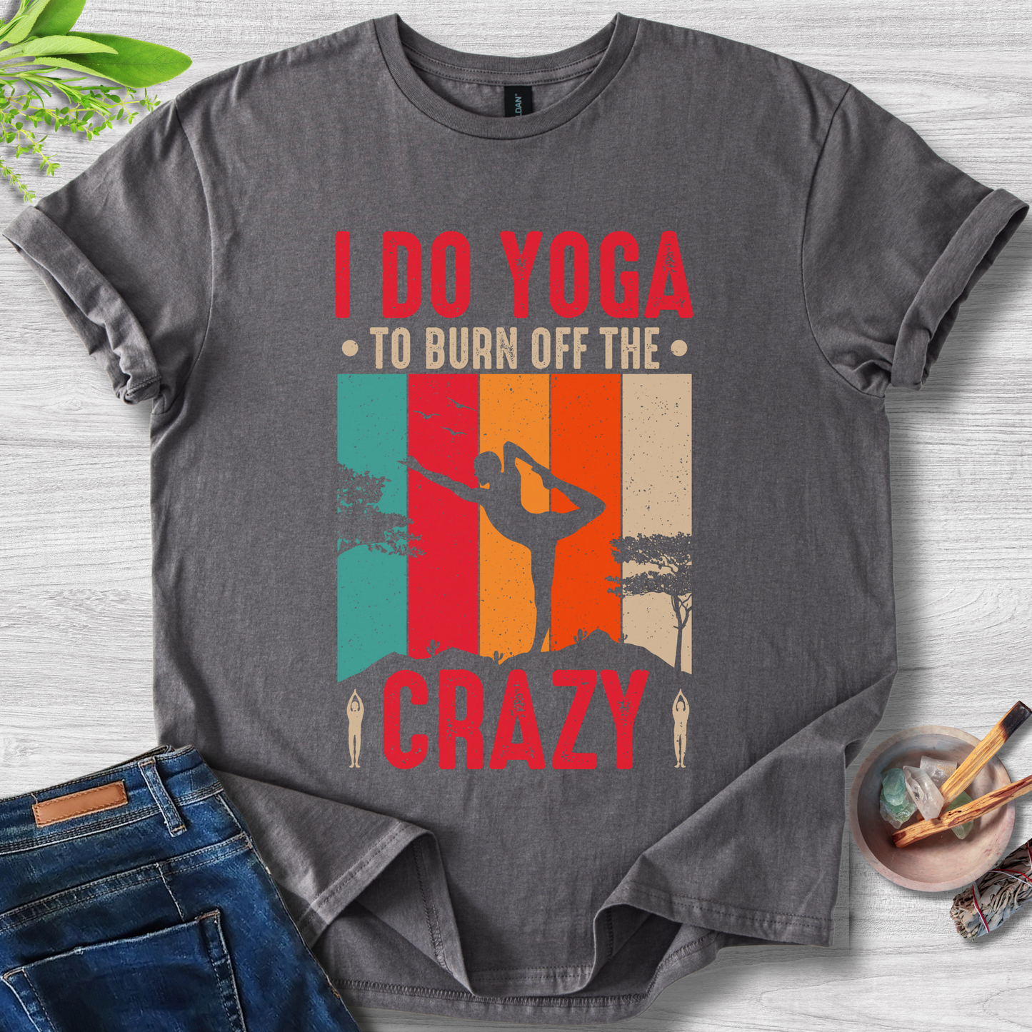Yoga Burnout Unisex Softstyle T-Shirt