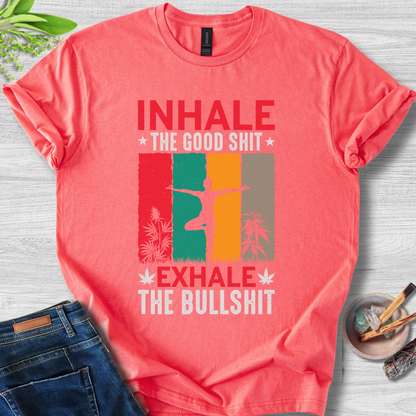 Inhale Good Vibez Unisex Softstyle T-Shirt
