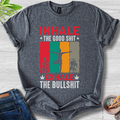 Inhale Good Vibez Unisex Softstyle T-Shirt