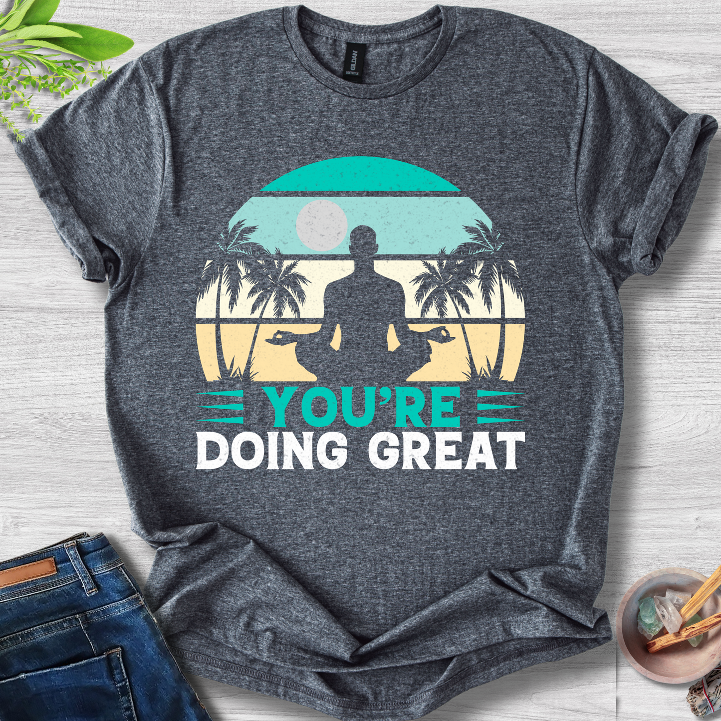 You're Doing Great Unisex Softstyle T-Shirt