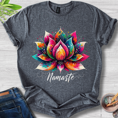Zen Lotus Flow Unisex Softstyle T-Shirt