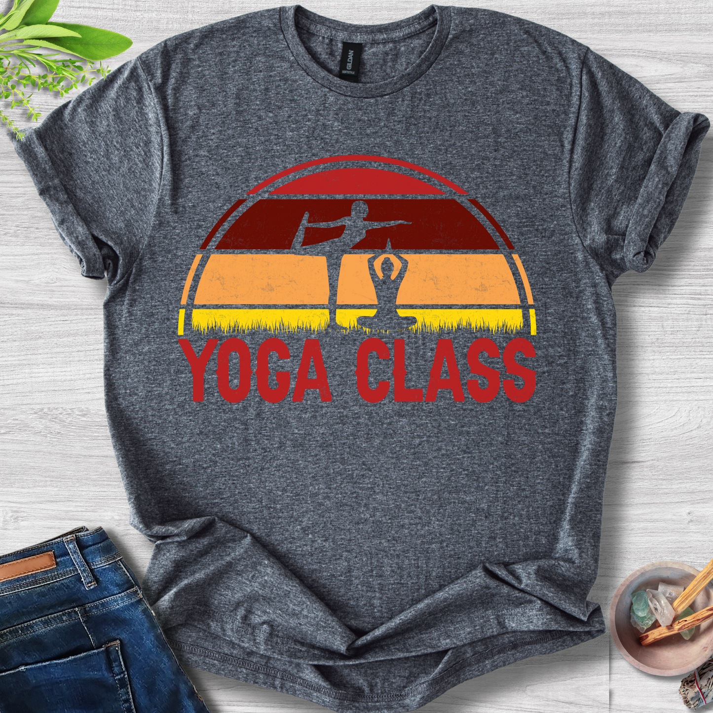 Yoga Class Unisex Softstyle T-Shirt