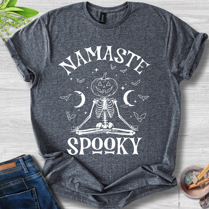 Namaste Spooky Unisex Softstyle T-Shirt