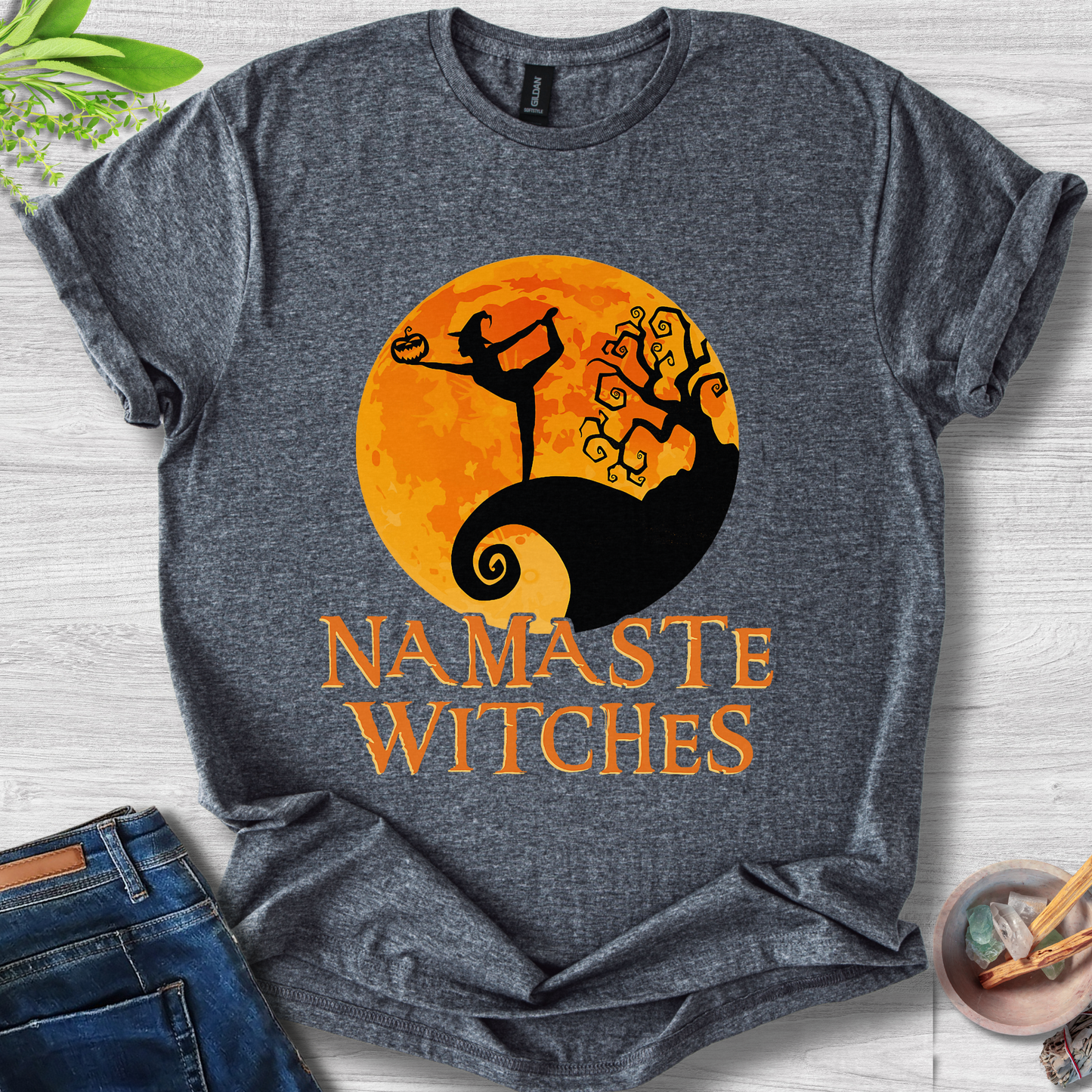 Namaste Witches Unisex Softstyle T-Shirt