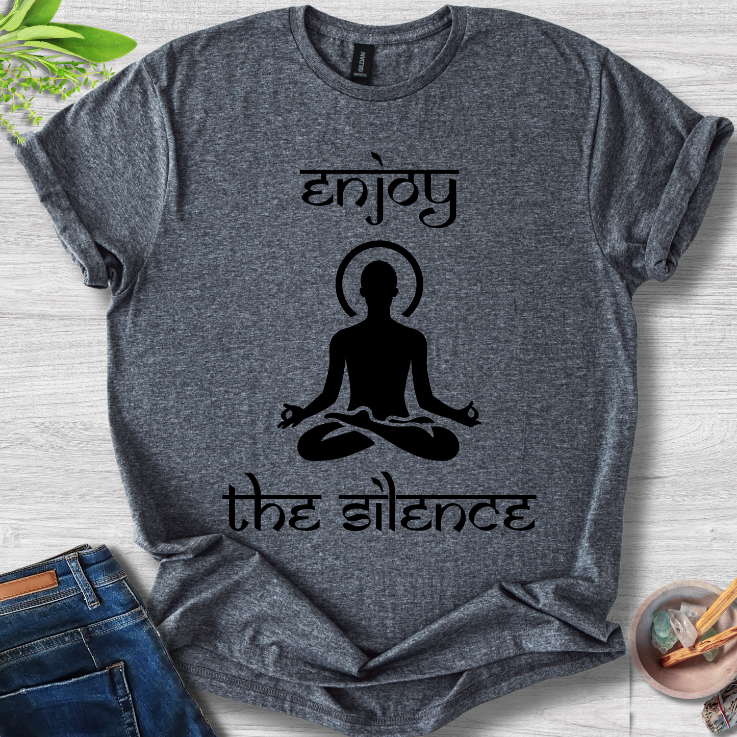 Enjoy The Silence Unisex Softstyle T-Shirt