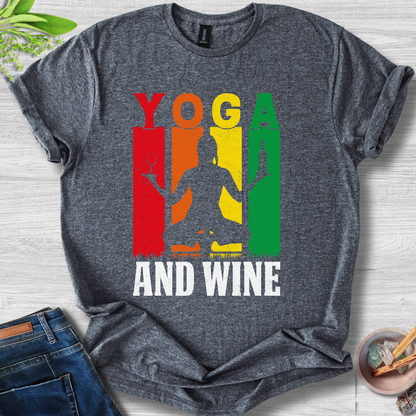 Yoga and Wine T-Shirt