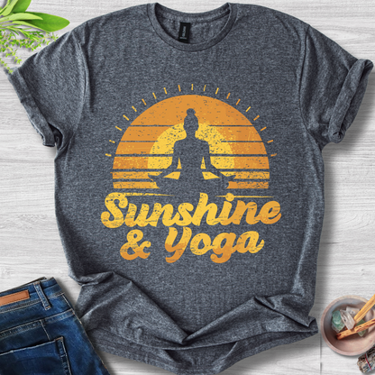 Sunshine & Yoga Unisex Softstyle T-Shirt