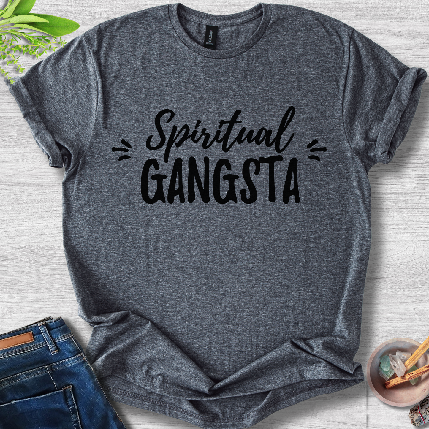Spiritual Gangsta Unisex Softstyle T-Shirt