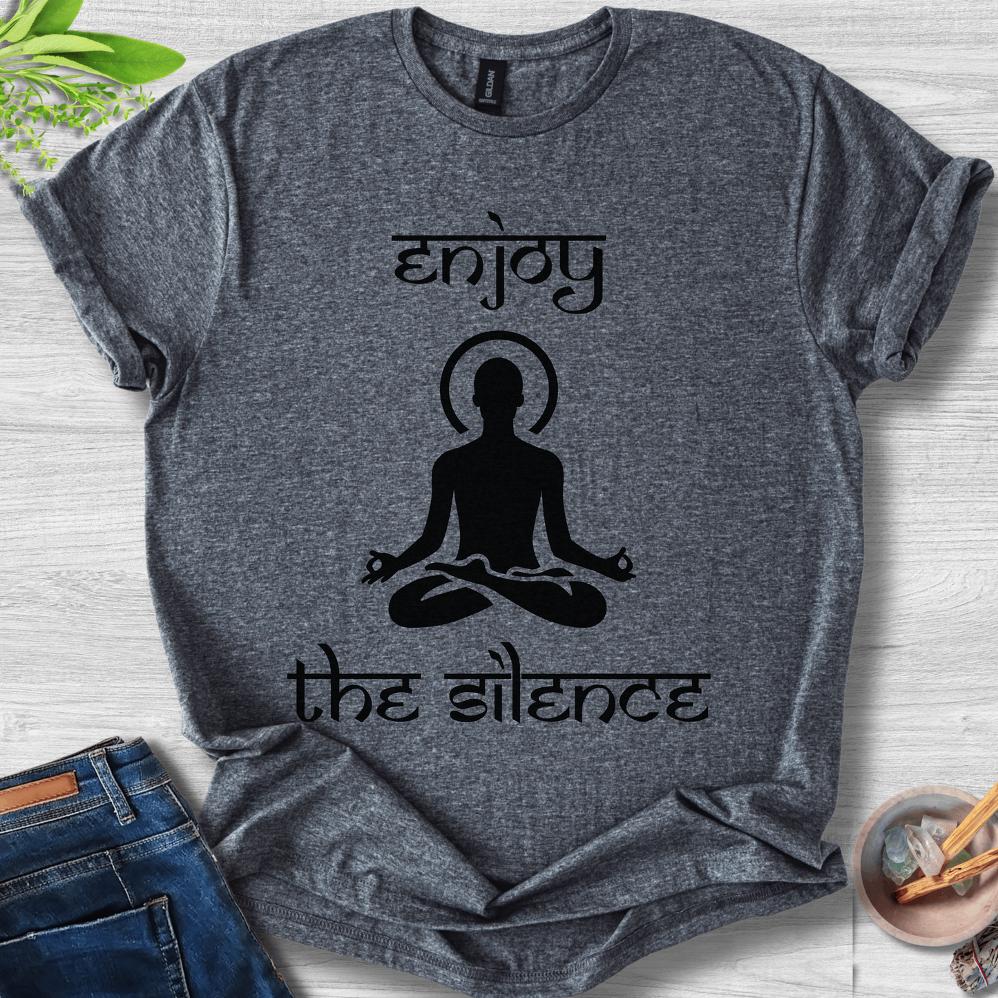 Enjoy The Silence Unisex Softstyle T-Shirt