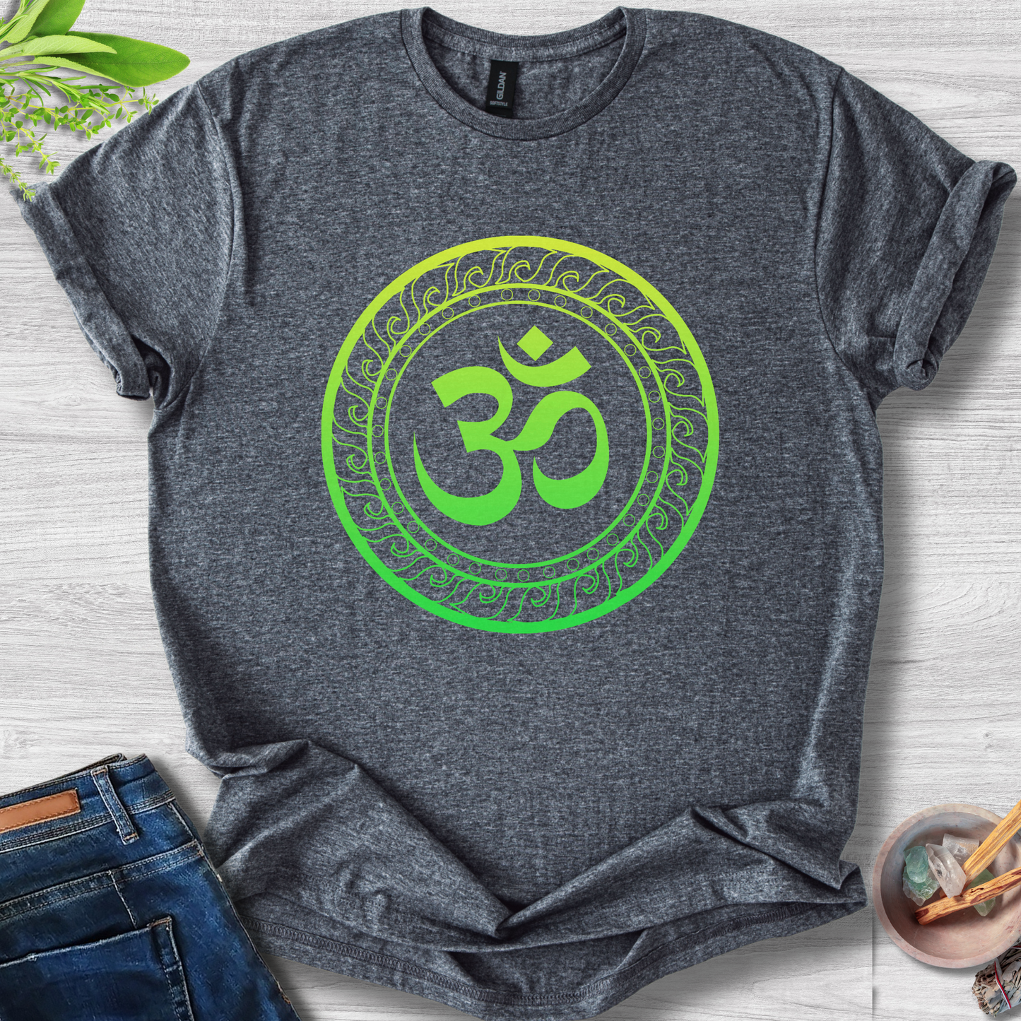 Eternal Om Unisex Softstyle T-Shirt