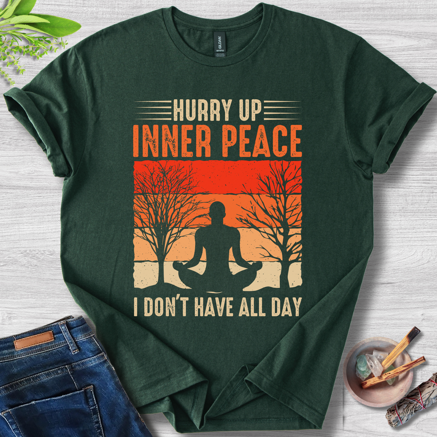 Impatient Inner Peace Unisex Softstyle T-Shirt