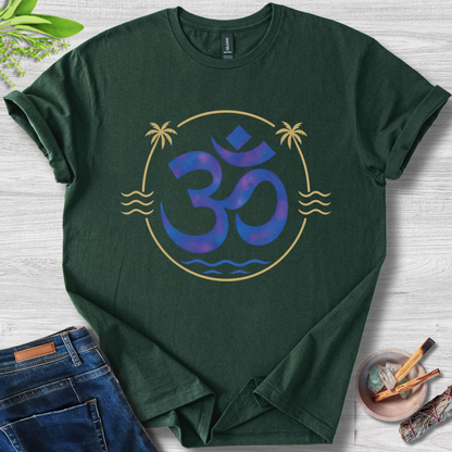 Cosmic Om Unisex Softstyle T-Shirt