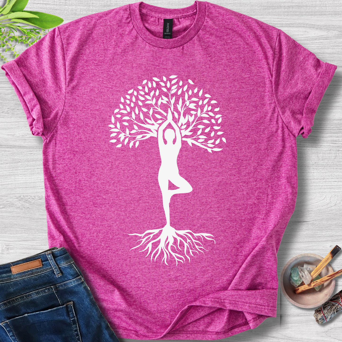 Tree of Balance Unisex Softstyle T-Shirt