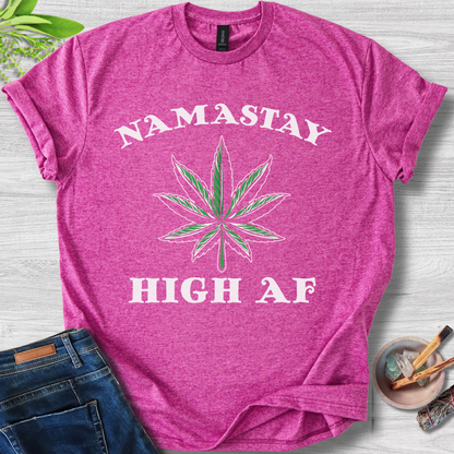 Namaste High AF Unisex Softstyle T-Shirt