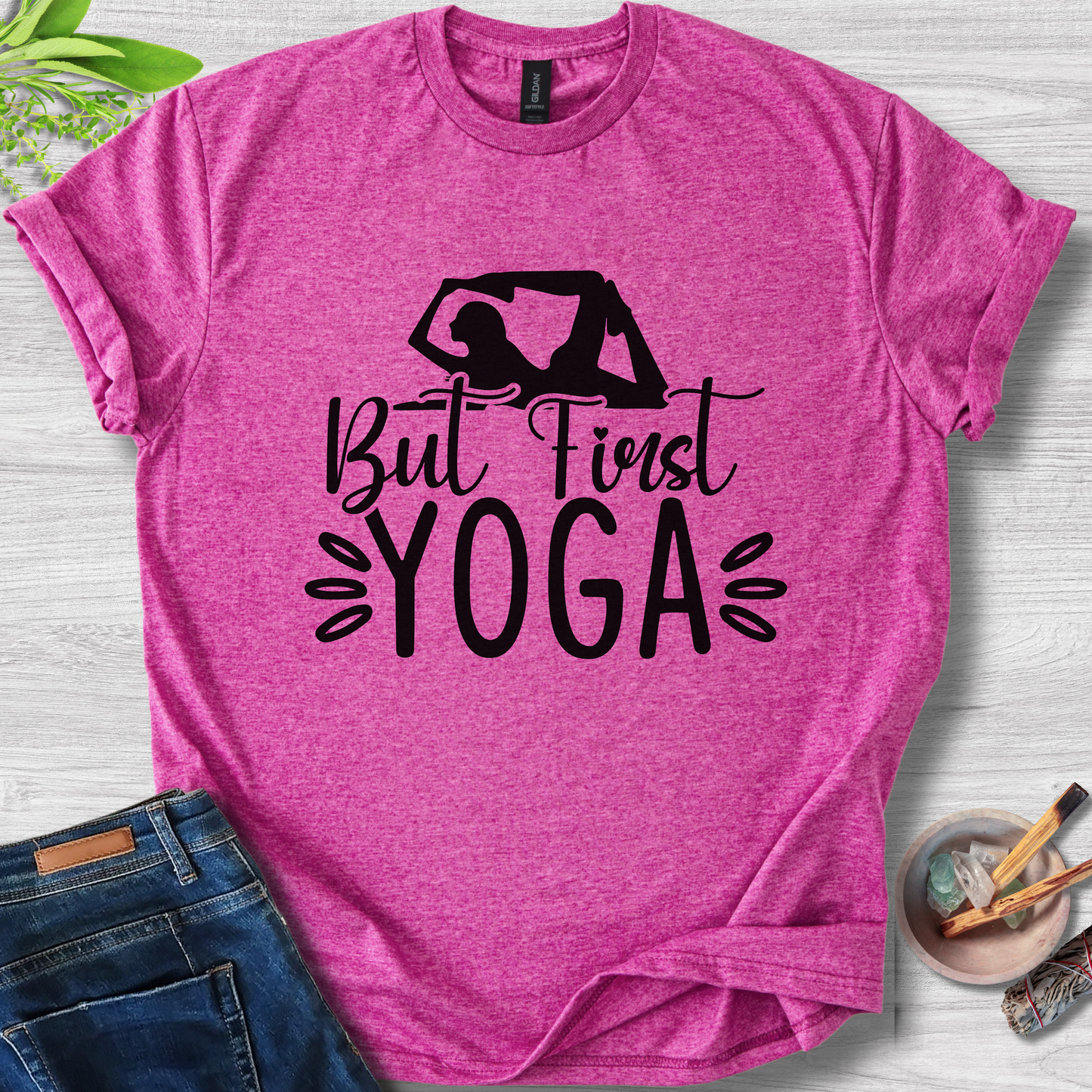 Yoga First Mindset Unisex Softstyle T-Shirt