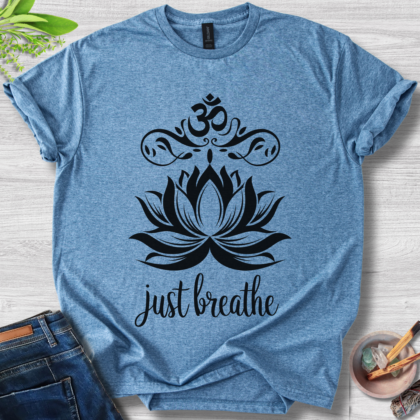 Just Breathe Unisex Softstyle T-Shirt