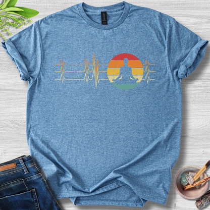 Heartbeat Zen Unisex Softstyle T-Shirt