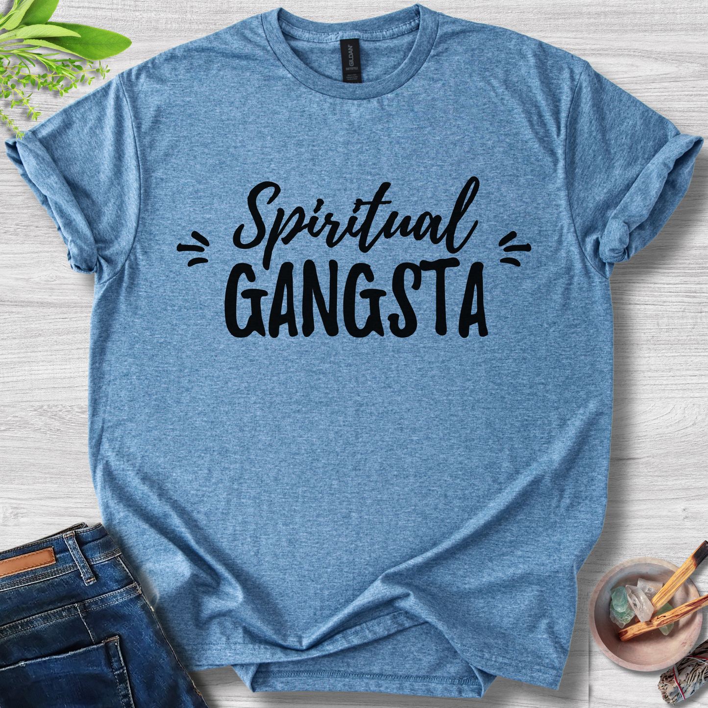 Spiritual Gangsta Unisex Softstyle T-Shirt