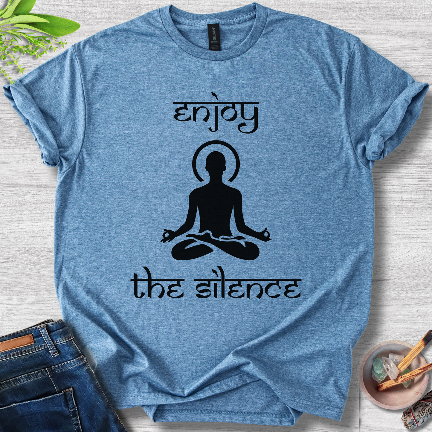 Enjoy The Silence Unisex Softstyle T-Shirt