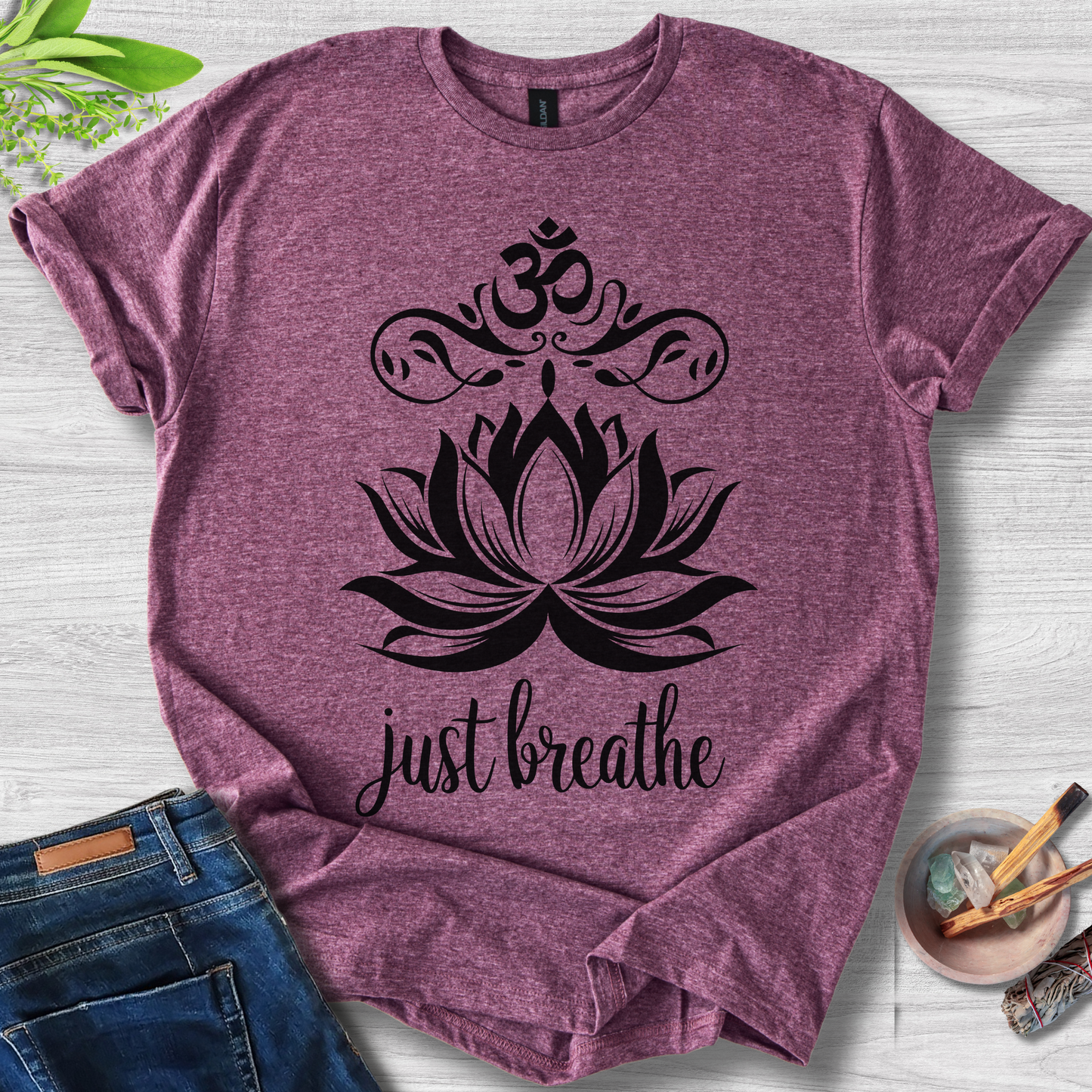 Just Breathe Unisex Softstyle T-Shirt