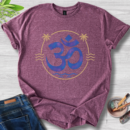 Cosmic Om Unisex Softstyle T-Shirt