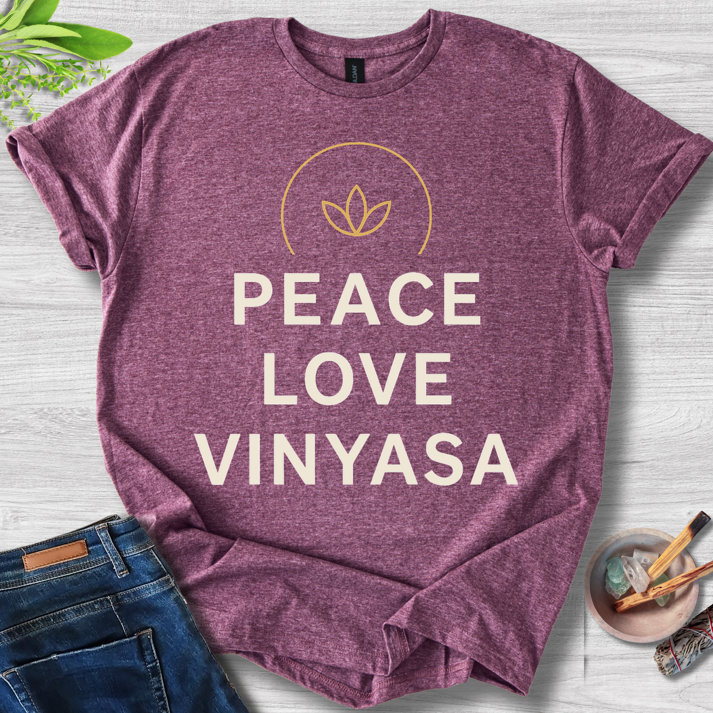 Peace Love Vinyasa T-Shirt