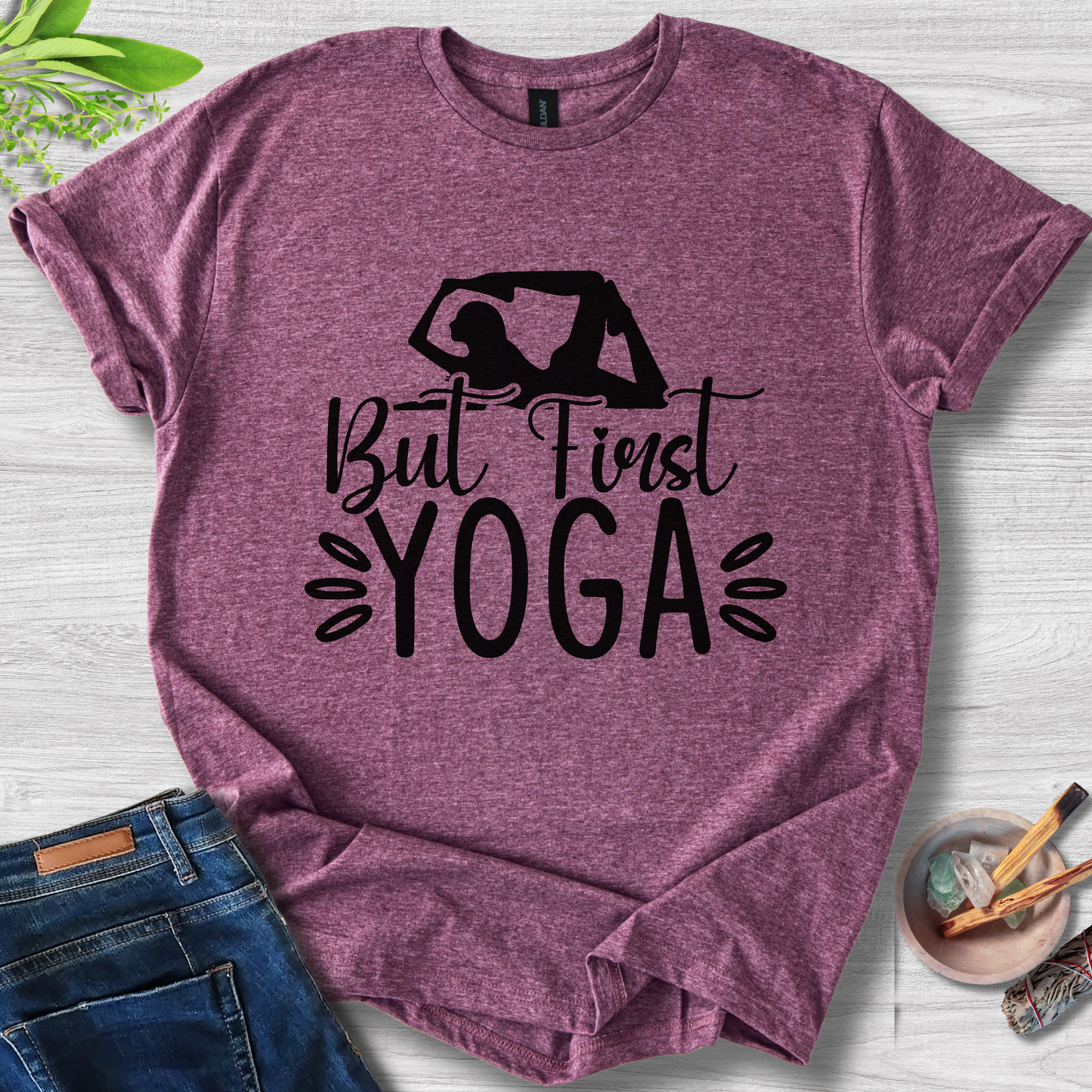 Yoga First Mindset Unisex Softstyle T-Shirt