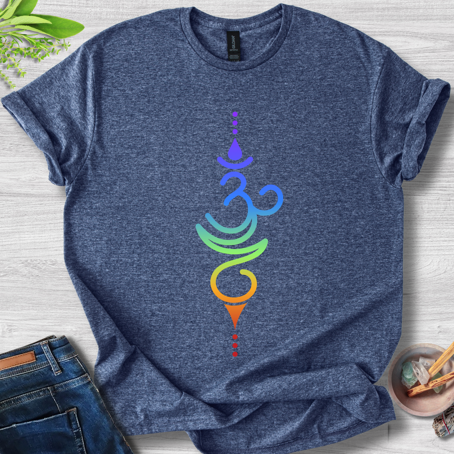 Chakra Flow Unisex Softstyle T-Shirt