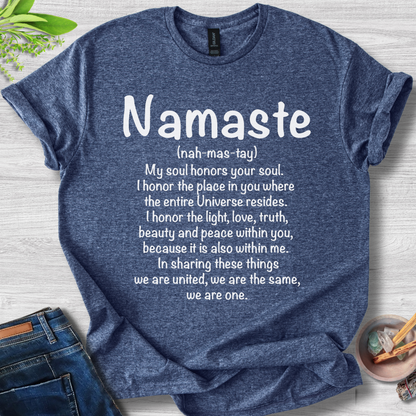 Namaste Soul Connection Unisex Softstyle T-Shirt