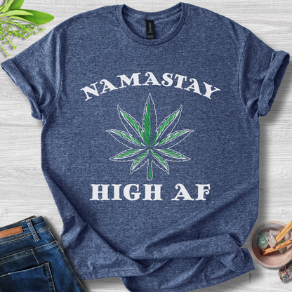 Namaste High AF Unisex Softstyle T-Shirt