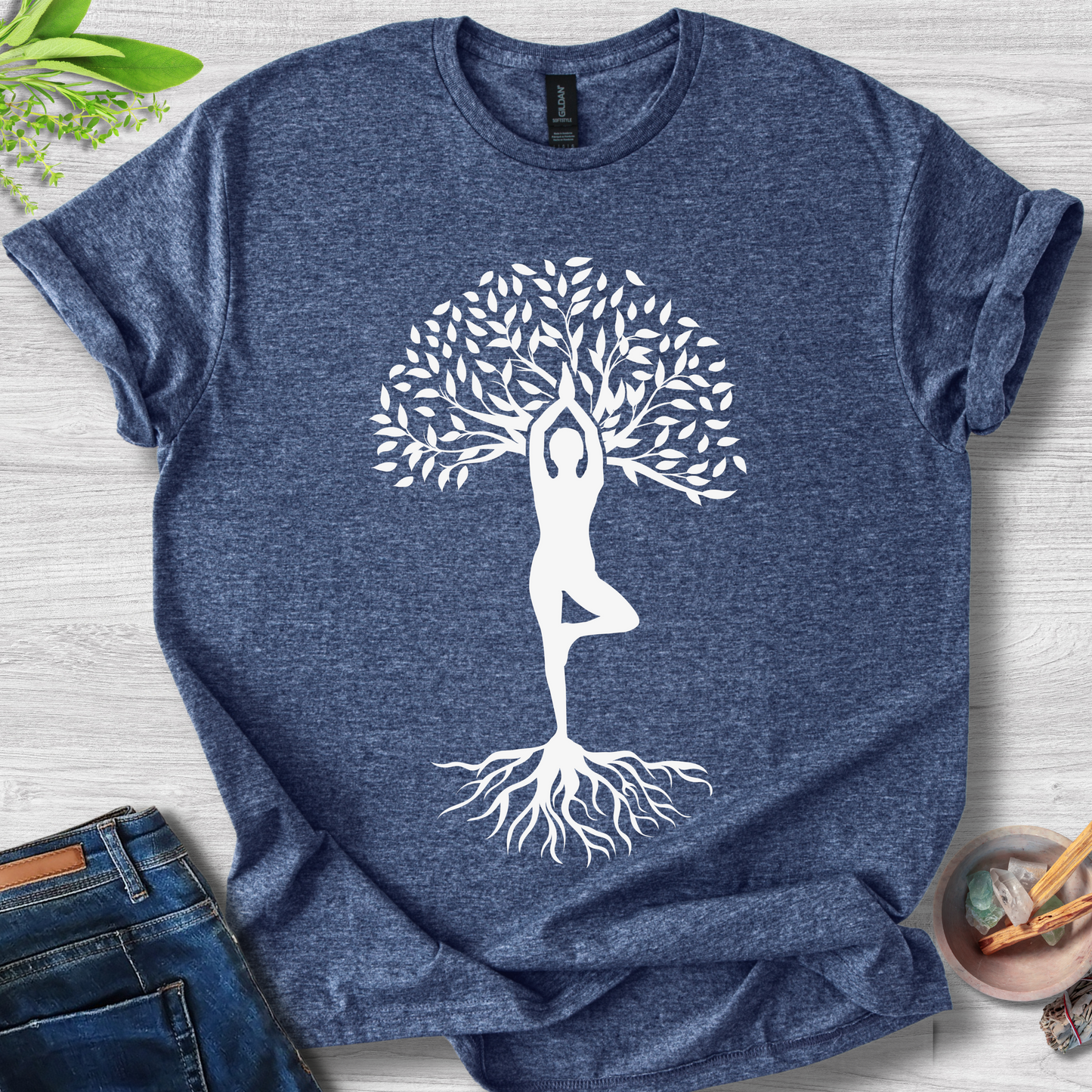 Tree of Balance Unisex Softstyle T-Shirt
