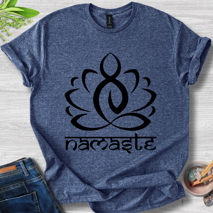Namaste Lotus Unisex Softstyle T-Shirt